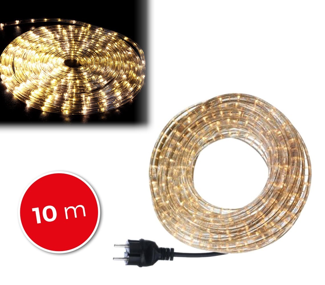 291203 Tube de lumières de Noël 360 ampoules blanches d'exterieur 10 mt