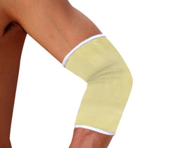 068089 Set de 2 bandes de soutien EVERTOP en coton élastique pour le coude beige