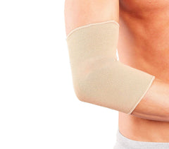 068089 Set de 2 bandes de soutien EVERTOP en coton élastique pour le coude beige