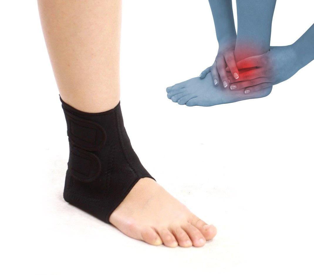Bande de support cheville néoprène avec noir