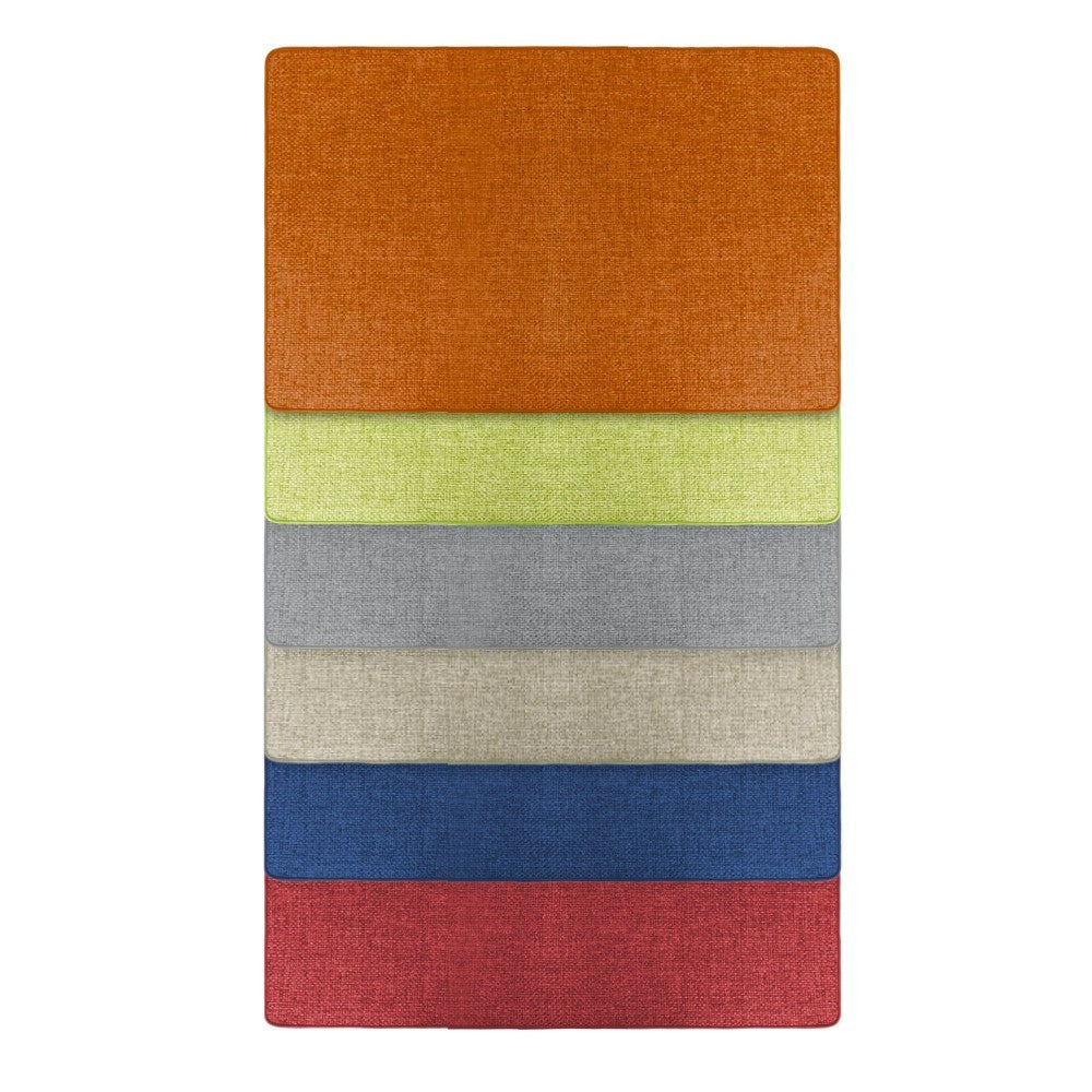 CANAPÈ tapis multi-usages REDS polyester 50x80cm fond caoutchouc antidérapant