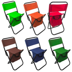 031199 EVERTOP Chaise pliante avec poche inférieure  pour la mer ou la montagne