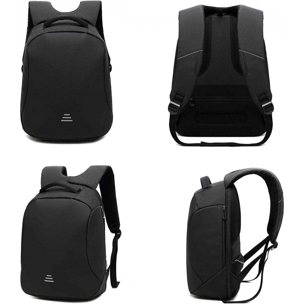 Sac à dos étanche pour ordinateur 15,6" avec port USB et système antivol