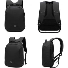 Sac à dos étanche pour ordinateur 15,6" avec port USB et système antivol
