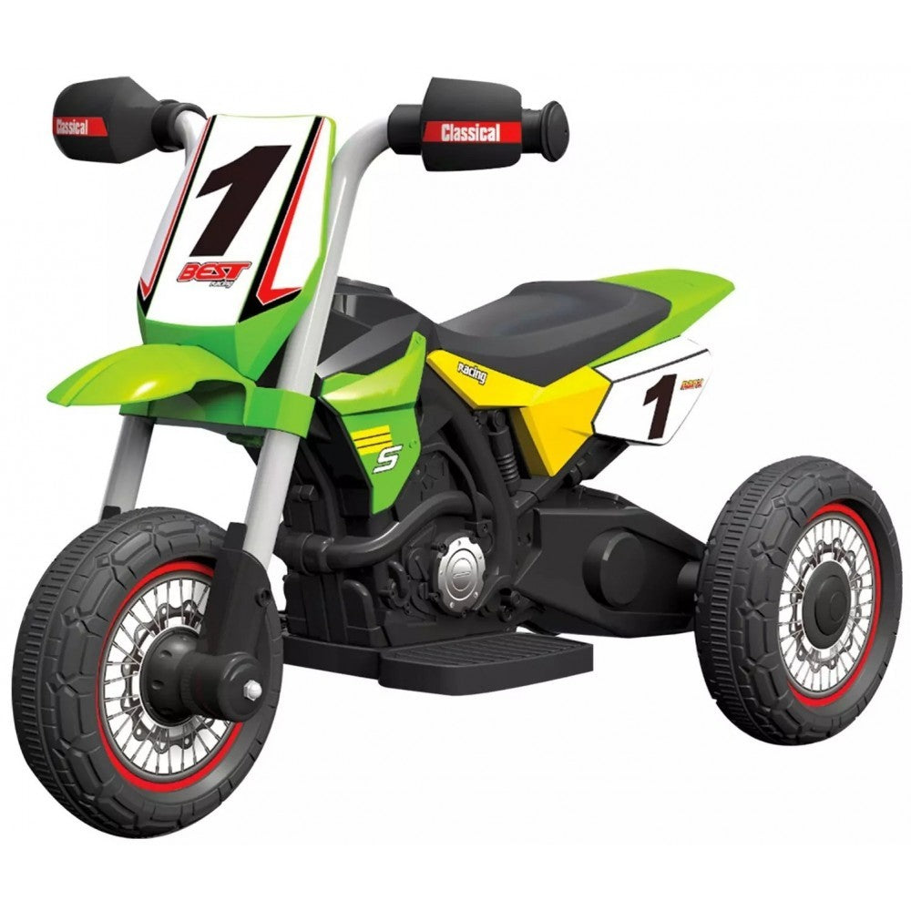 GVC-5478 MOTO ENDURO 3 roues 6V pour enfants avec phares et sons