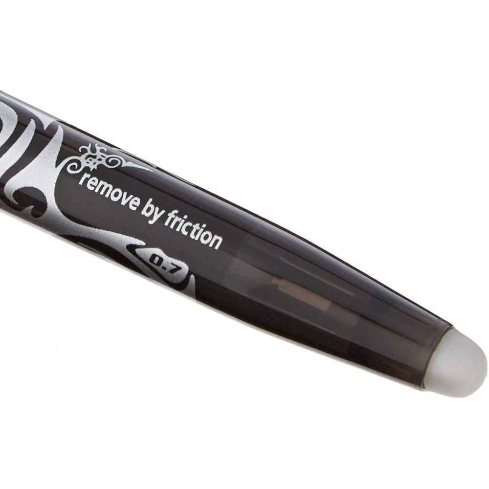 Paquet de 12 stylos Pilot Frixion Clicker 07 effaçable et rechargeable