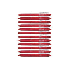Pack de 3 stylos Pilot Frixion Clicker 07 effaçable et rechargeable