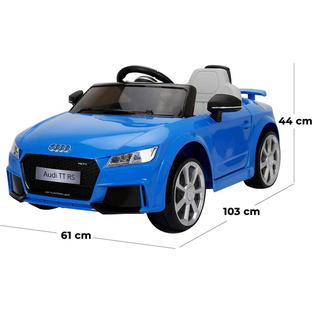 Voiture électrique LT874 pour enfants AUDI TT monoplace 6V avec son et lumière