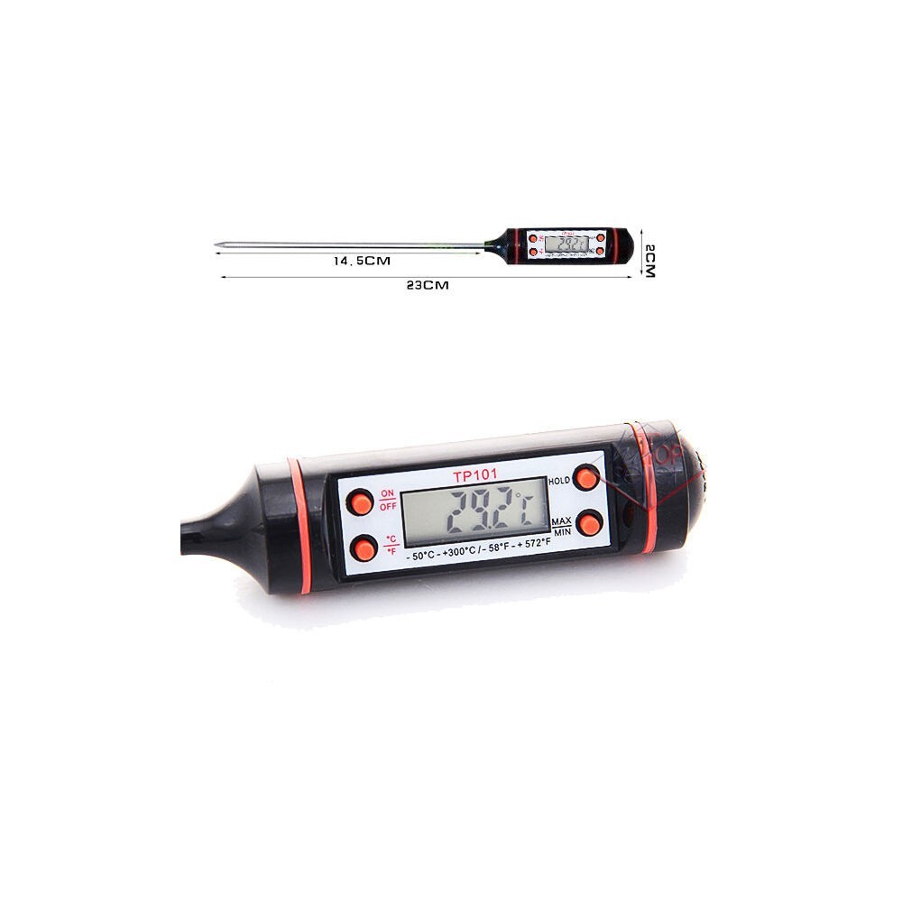 Thermomètre de cuisson à contact numérique JR-1 multifonction de -50 à 300C°
