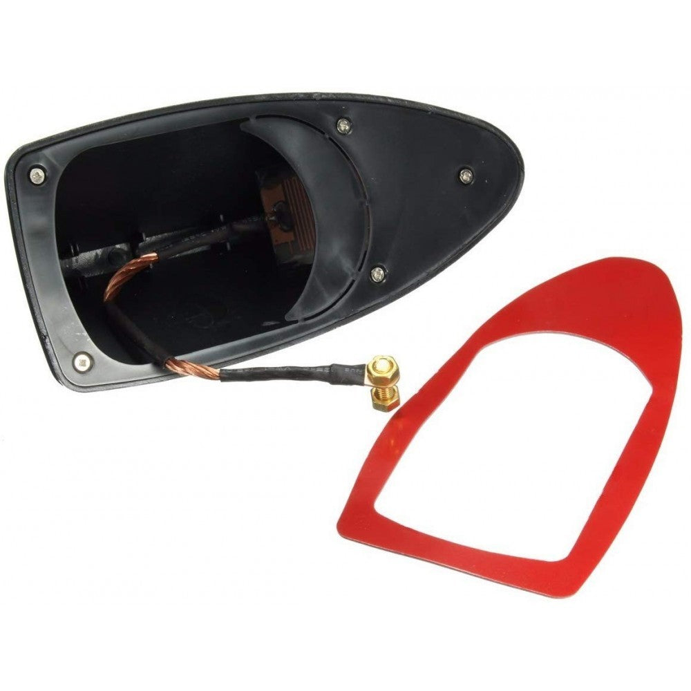 811034 Antenne voiture universelle auto-adhésive Shark aérodynamique 15cm FM AM