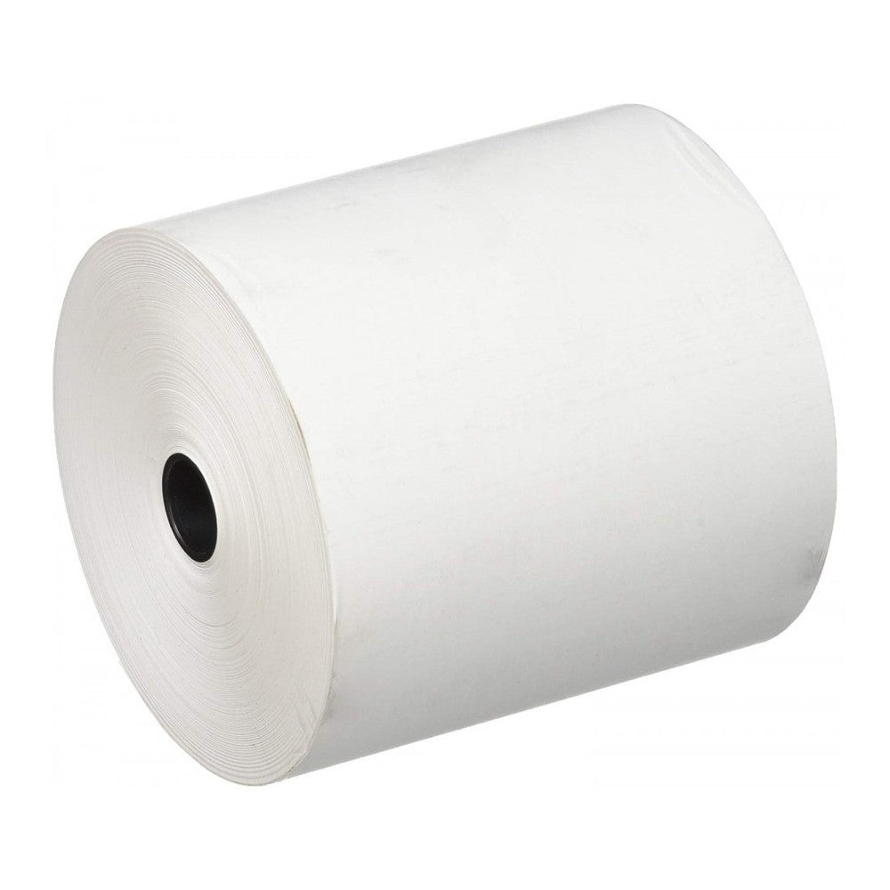 Pack 50 stylos et 50 rouleaux de papier thermique 80mmx80mt trou 12 mm 55gr
