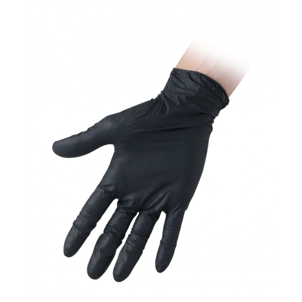 Boîte de 300 gants NITRILO jetable NOIR utilisation médicale /tatoueur