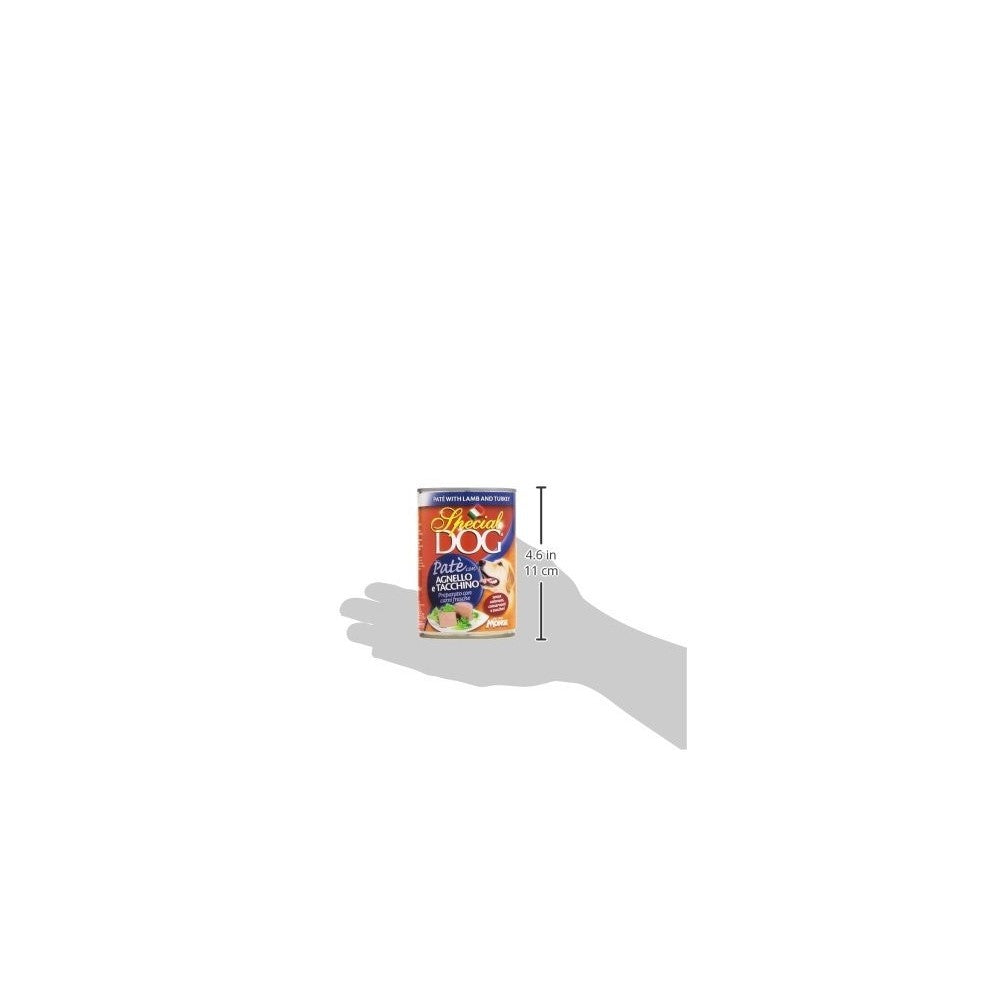 Pack 24 boites Monge SPECIAL DOG ​​Pâté d'Agneau et de Dinde 400gr