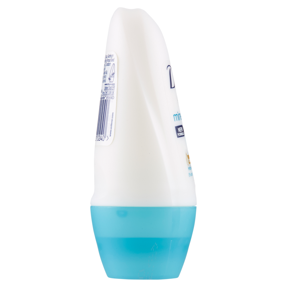 Pack 6 Déodorant minéral Dove Touch Roll-on 50 ml minéraux de la mer Morte