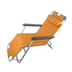 320389 Transat 2 en 1 inclinable et pliable Onshore textilène et métal