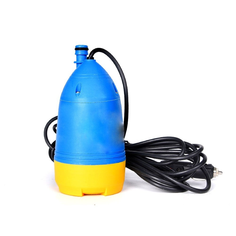 304535 Pompe à eau submersible portable avec tuyau et pistolet 12v