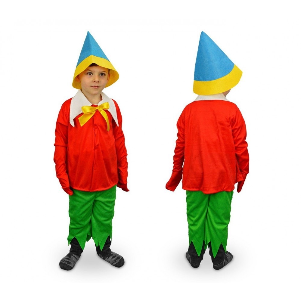 619564 Costume de Carnaval déguisement de Pantin pour enfant de 3 à 12 ans