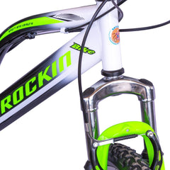 Vélo 24 "ROCKIN BIAMMORTIZZAT 2 freins et 12 vitesse shimano Vel BKT BTB24
