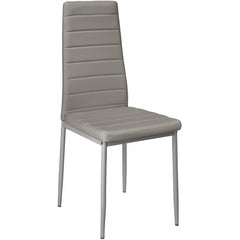 6 chaises design moderne PENNY Assise rembourrée en cuir écologique 41x45x98,5cm
