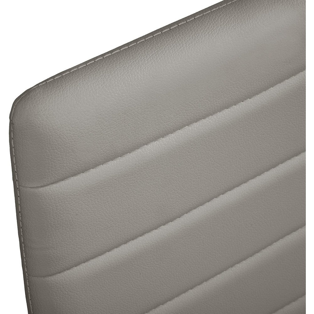4 chaises design moderne PENNY Assise rembourrée en cuir écologique 41x45x98,5cm