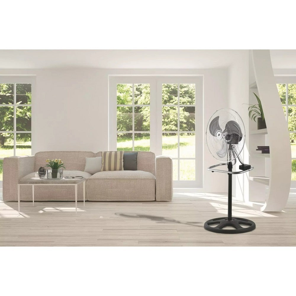 Ventilateur à pales FELICIA 3 en 1 avec pied et murale 45cm 3 vitesses 60W