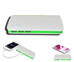 Power Bank - Batterie externe - 3 ports 14 x 6.5 x1.5 cm - batterie portable USB