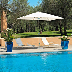 334033 Parasol d'extérieur rectangulaire 2x3mt avec manivelle