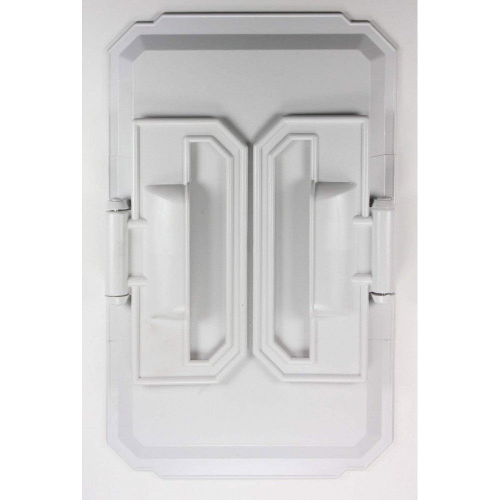 Plateau universel 30,5x19cm pour accoudoirs avec fixation par ressort