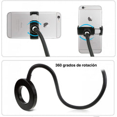 187103 SELFIE 2 en 1 support de téléphone et lampe avec réglage lumière