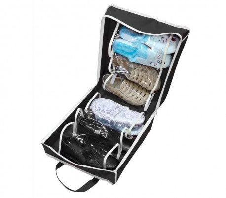 Valise de voyage portable pour 6 paires de chaussures