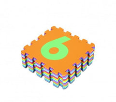 232026 Tapis puzzle coloré CHIFFRES 10 pièces 29,5 x 29,5 x 8 cm coloré