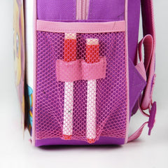21-2225 Sac à dos scolaire rose PAW PATROL PLAY BACK avec 2 marqueurs 27x32x10cm