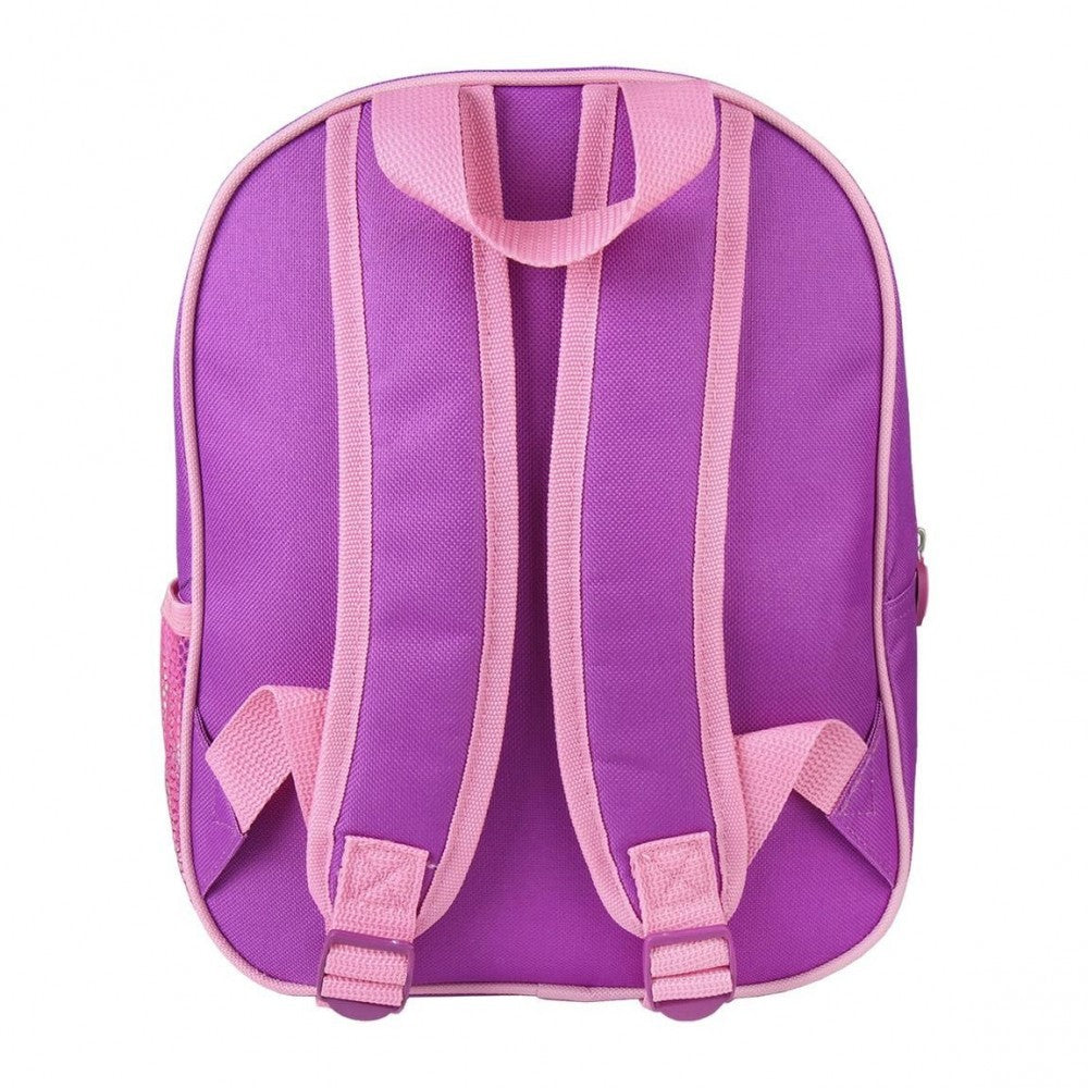 21-2225 Sac à dos scolaire rose PAW PATROL PLAY BACK avec 2 marqueurs 27x32x10cm