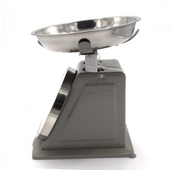 080946 Balance de cuisine analogique jusqu'à 10 kg plateau et corps métallique