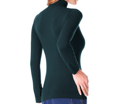 VKA22 Pack 5 mailles col roulé thermiques avec intérieur molletonné ass. Miriam