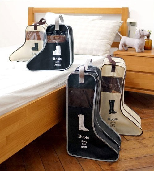Porte bottes organisateur de voyage pour bottes haut ou bas gain de place