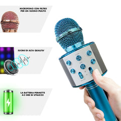 Micro sans fil hifi Speaker 812855 enregistre et écoute vos chansons