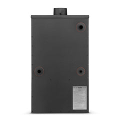 Poêle-cheminée FUBUCA B22 avec compartiment porte-bois 11KW 51X50X91h cm 130m3