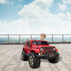 Voiture électrique enfants Jeep 4x4 extérieur 12V MP3 87510 USB télécommande