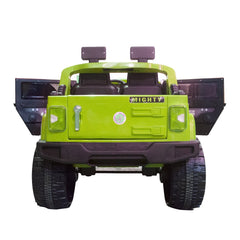 Voiture électrique enfants Jeep 4x4 extérieur 12V MP3 87510 USB télécommande