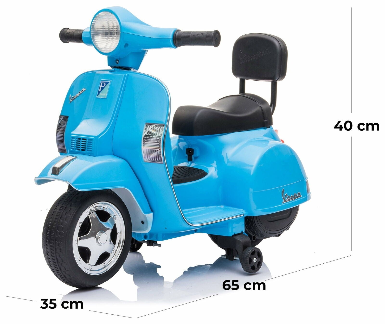 Mini Vespa Officiel Piaggio PX 150 Moto LT913 Électrique Jouet Enfants 6V