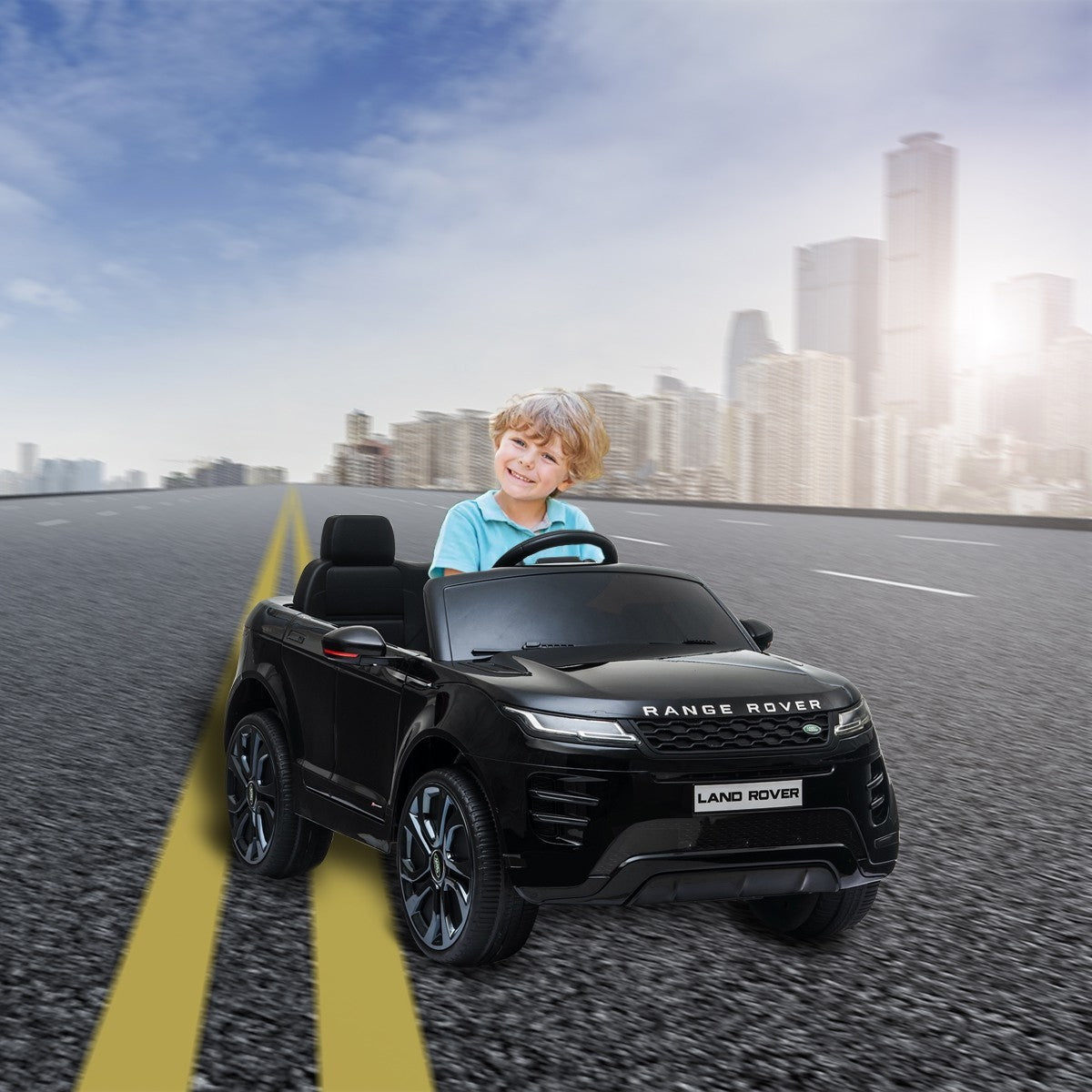Voiture électrique enfants LT918 Land Rover Evoque 12V MP3 Bluetooth USB