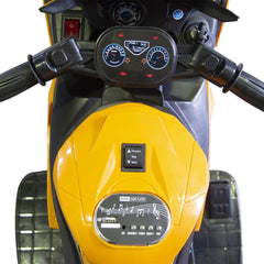 Moto électrique enfants ARROW 6V 4ah B39330 contrôle au pied lumières et sons