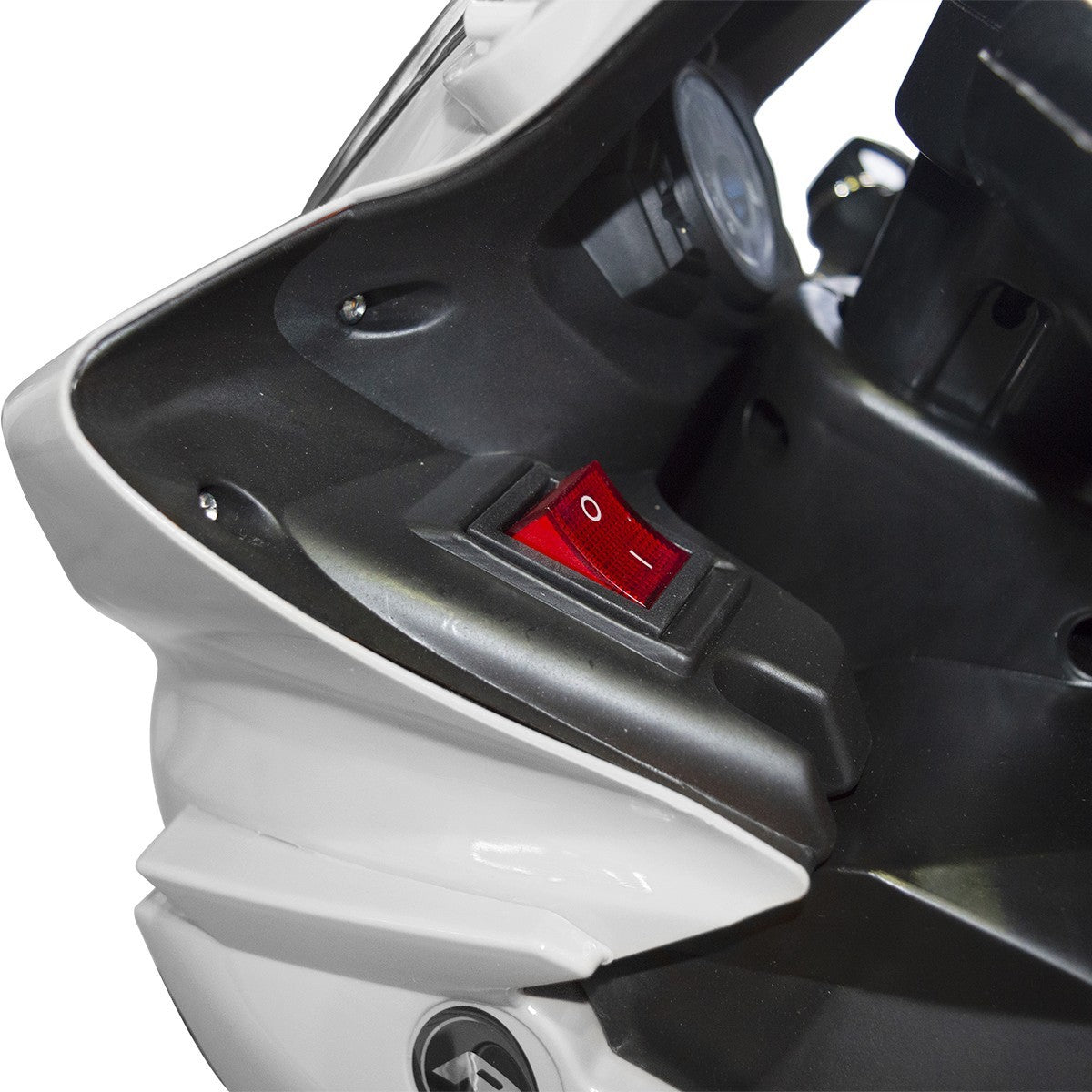 Moto électrique enfants ARROW 6V 4ah B39330 contrôle au pied lumières et sons