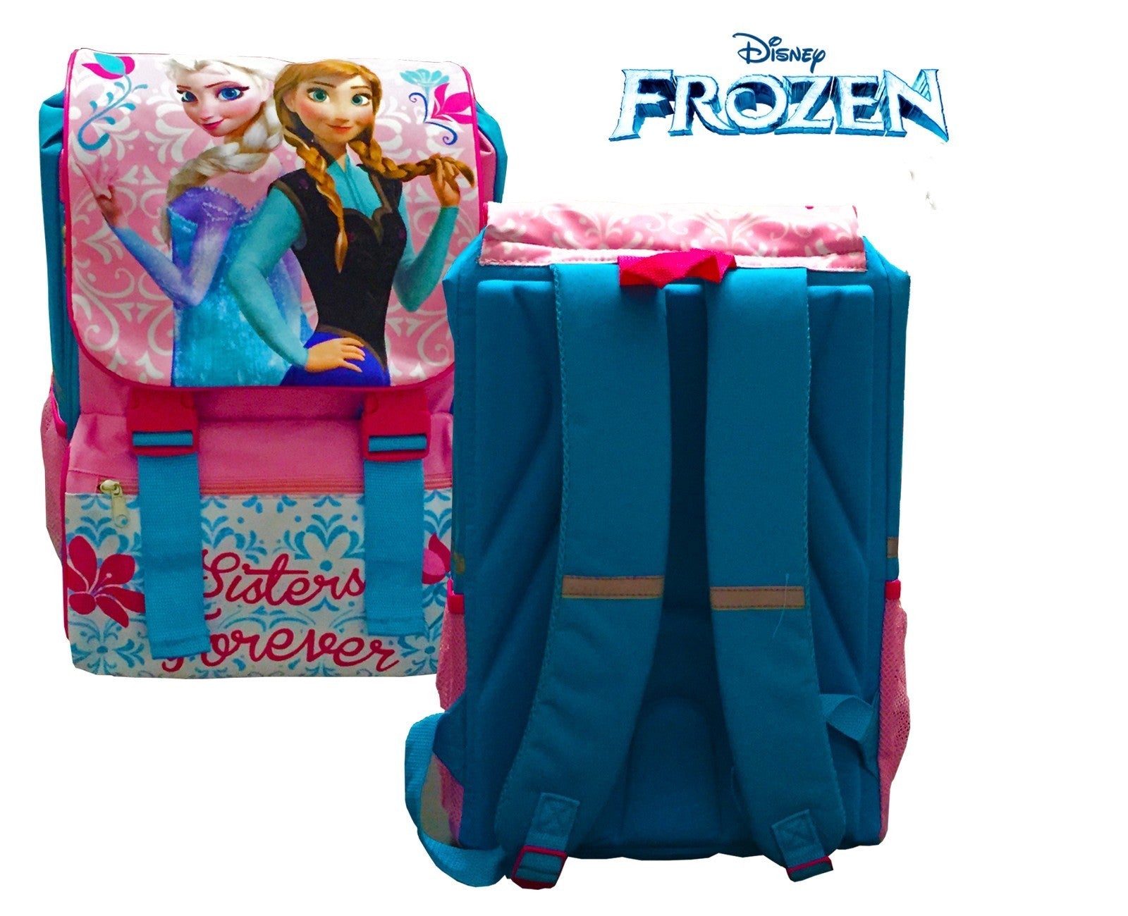 Kit école -sac à dos extensible coordonné avec trousse -3 compartiments WD16170