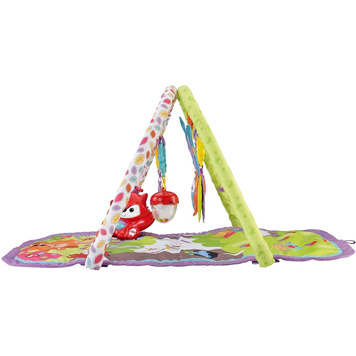 Fisher Price 328127 tapis de gymnastique 3en1 avec cordes et activités musicales