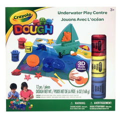 CRAYOLA Dough Super ensemble sous-marin du monde 719713 pâtes à mouler, moules