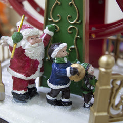 Carrousel de Noël Grande roue 367004 avec lumières, mouvement et musique 29x21cm
