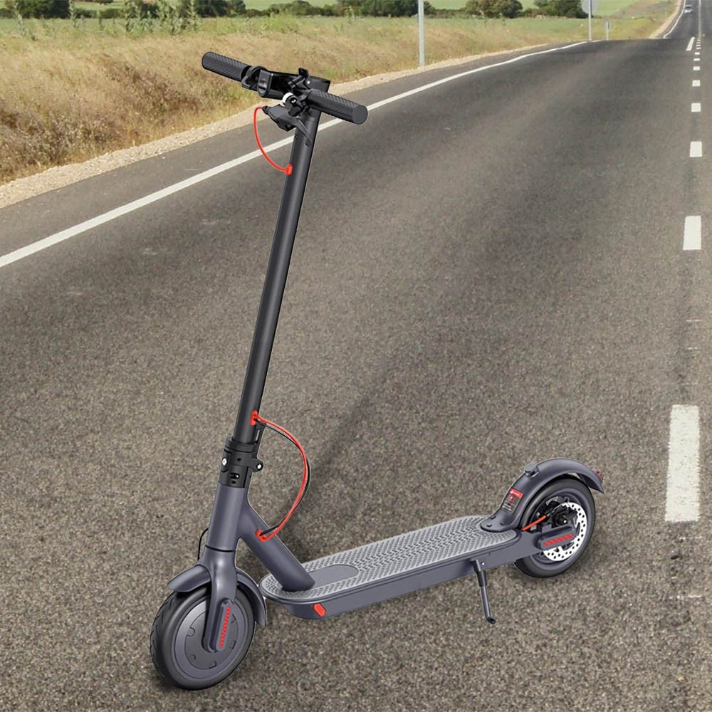 Scooter électrique M8 pliable roue 8,5" frein à disque 7,8 Ah GRIS