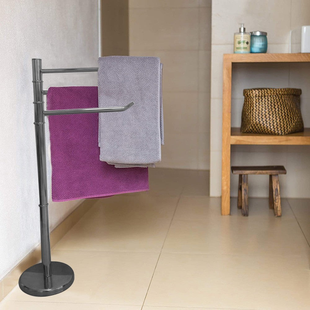 Felicia Porte serviettes de bain ARGENT 136001 avec 3 bras 22 x 87 cm toilettes